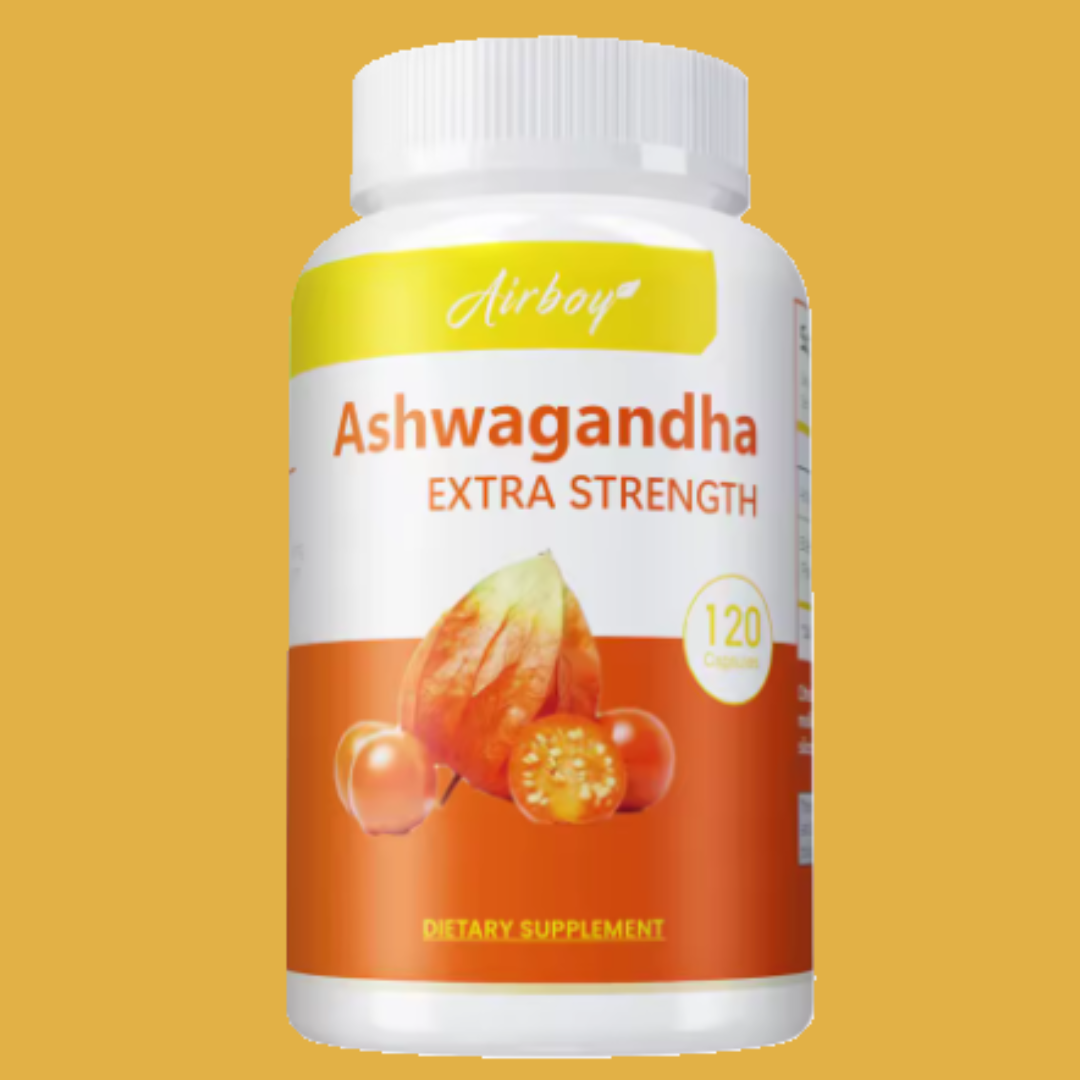 Ashwagandha Bottle With 120 Capsules