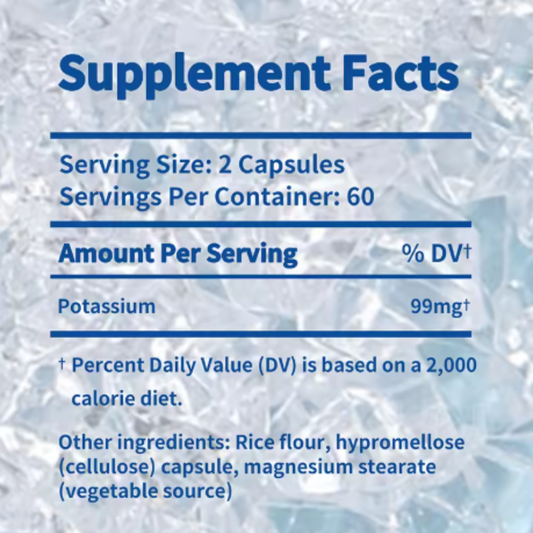 POTASSIUM CITRATE 120 Capsules